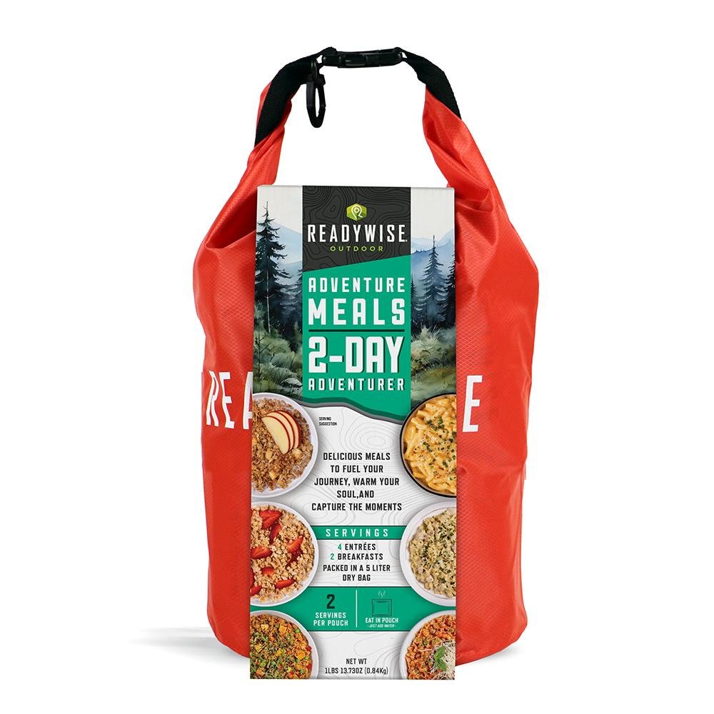 ReadyWise 2 Day Adventure Kit with Dry Bag - POWER FIT SHOP — Powering Preparedness, Health & Home
