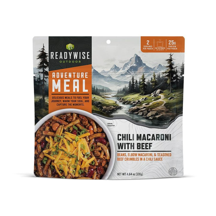 ReadyWise CP Chili Mac with Beef Single Serve