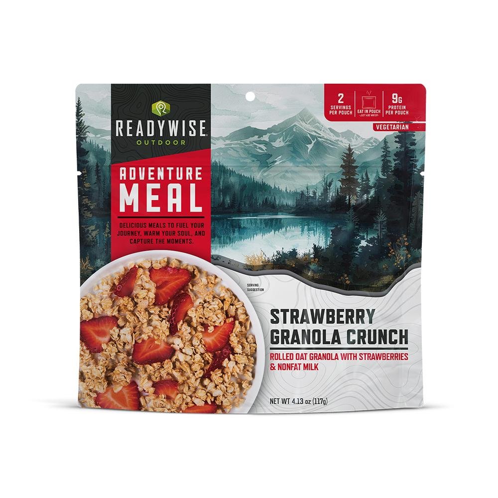 ReadyWise CP Strawberry Granola Crunch Single Serve