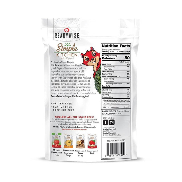 Readywise Simple Kitchen Buttered Broccoli