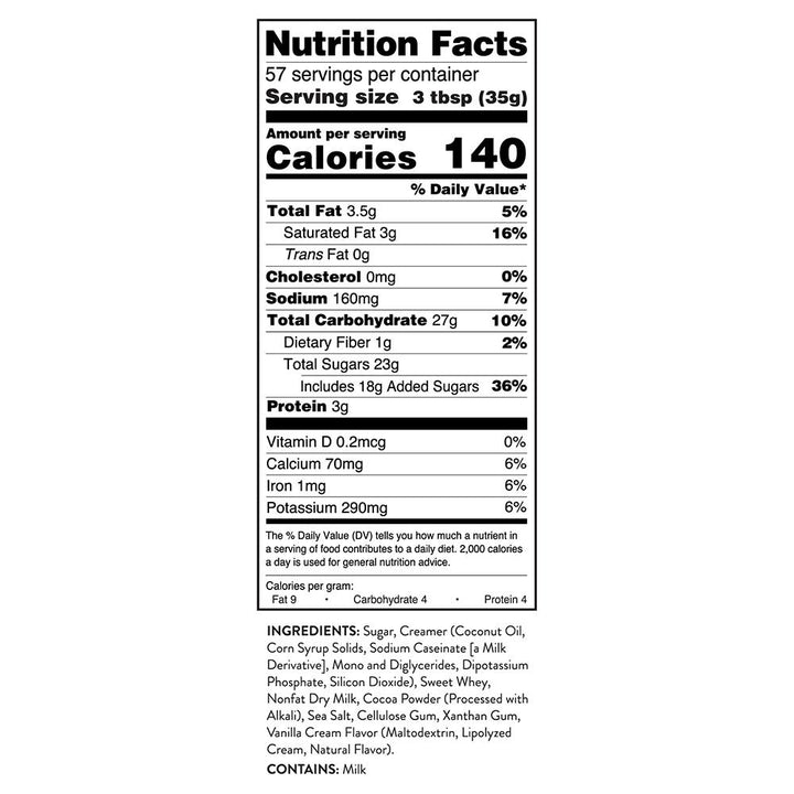 ReadyWise Simple Kitchen Chocolate Dairy Delight - 57 Serving Can