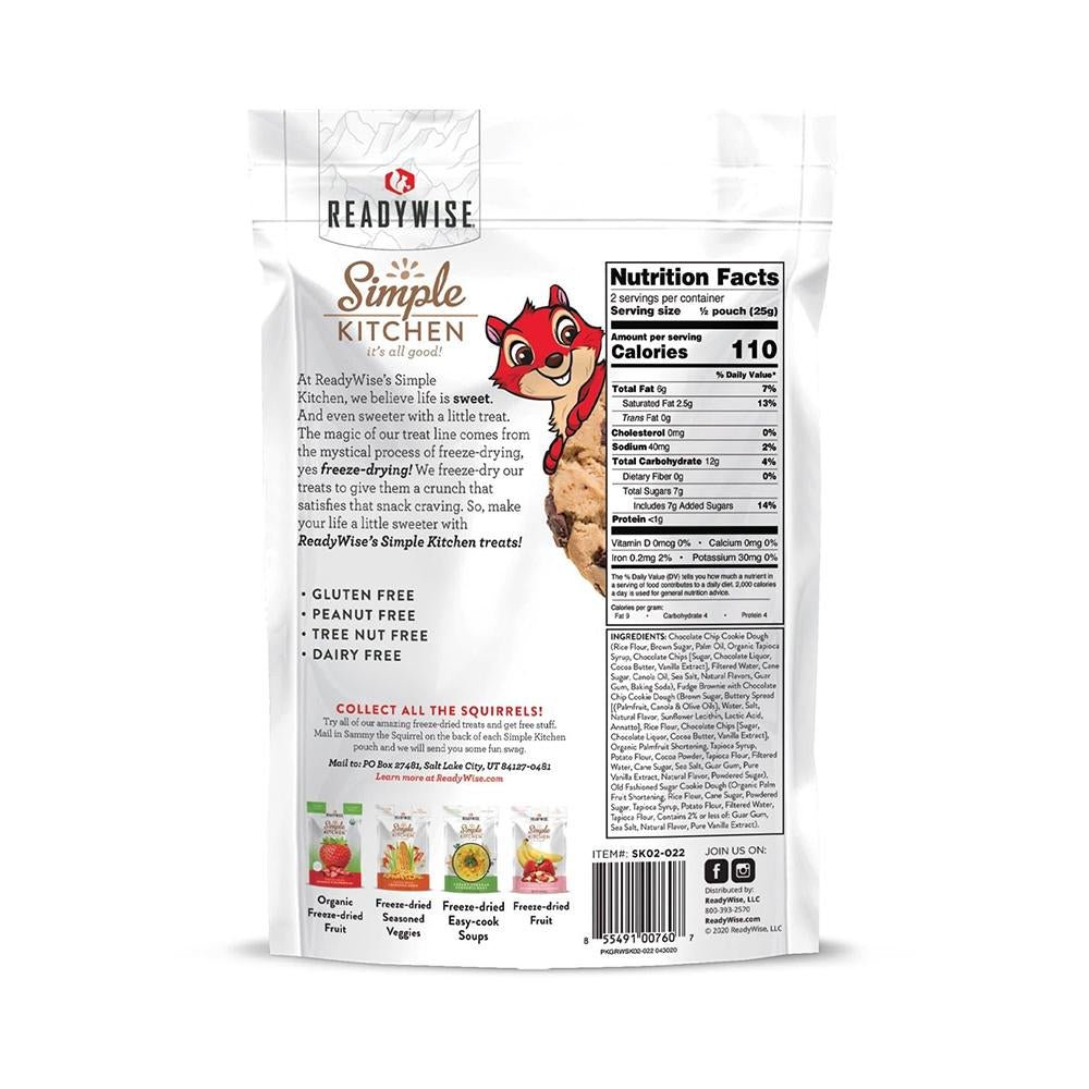 Readywise Simple Kitchen Cookie Dough Medley - POWER FIT SHOP — Powering Preparedness, Health &amp; Home