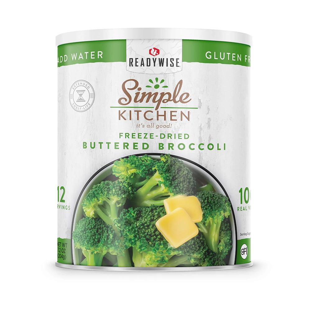 ReadyWise Simple Kitchen D Buttered Broccoli - 20 Serving Can