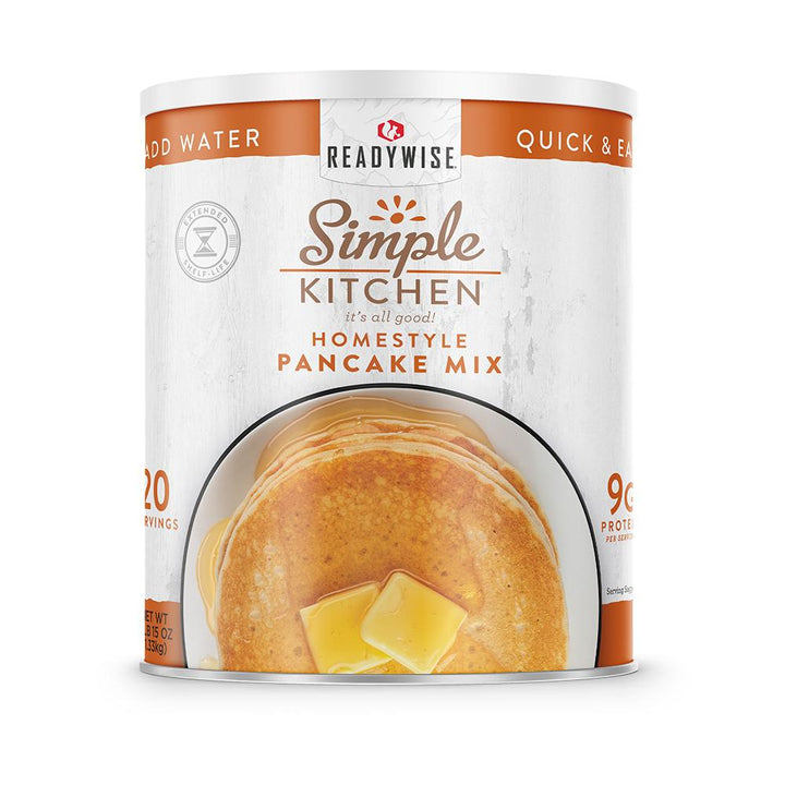 ReadyWise Simple Kitchen Pancake Mix- 20 Serving Can