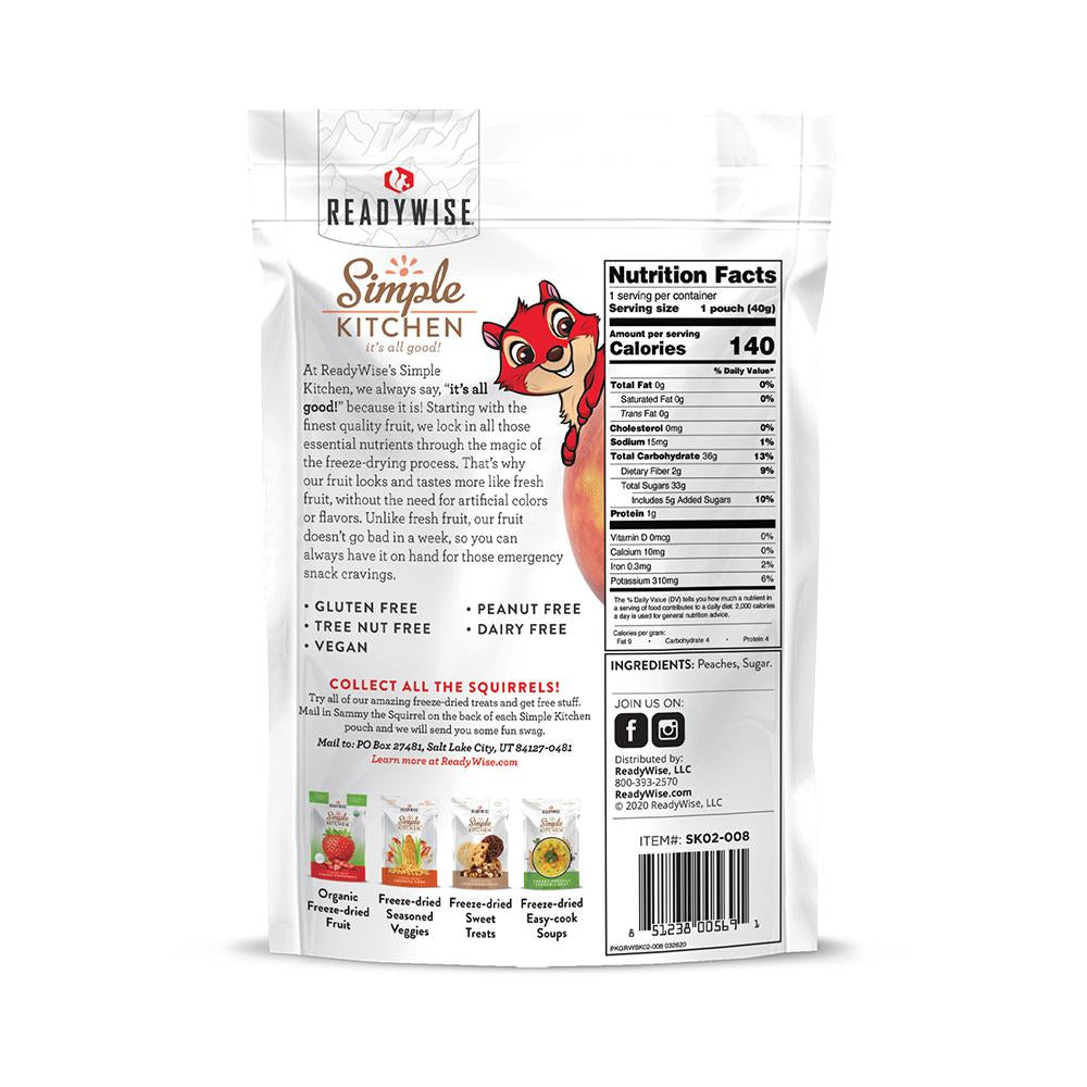 Readywise Simple Kitchen Peaches