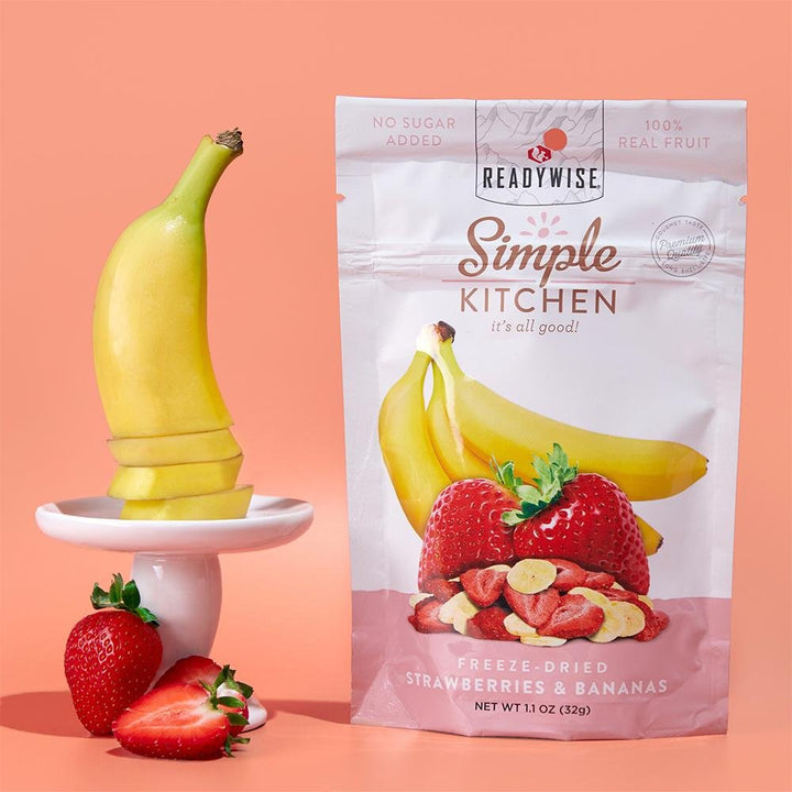 Readywise Simple Kitchen Strawberries &amp; Bananas