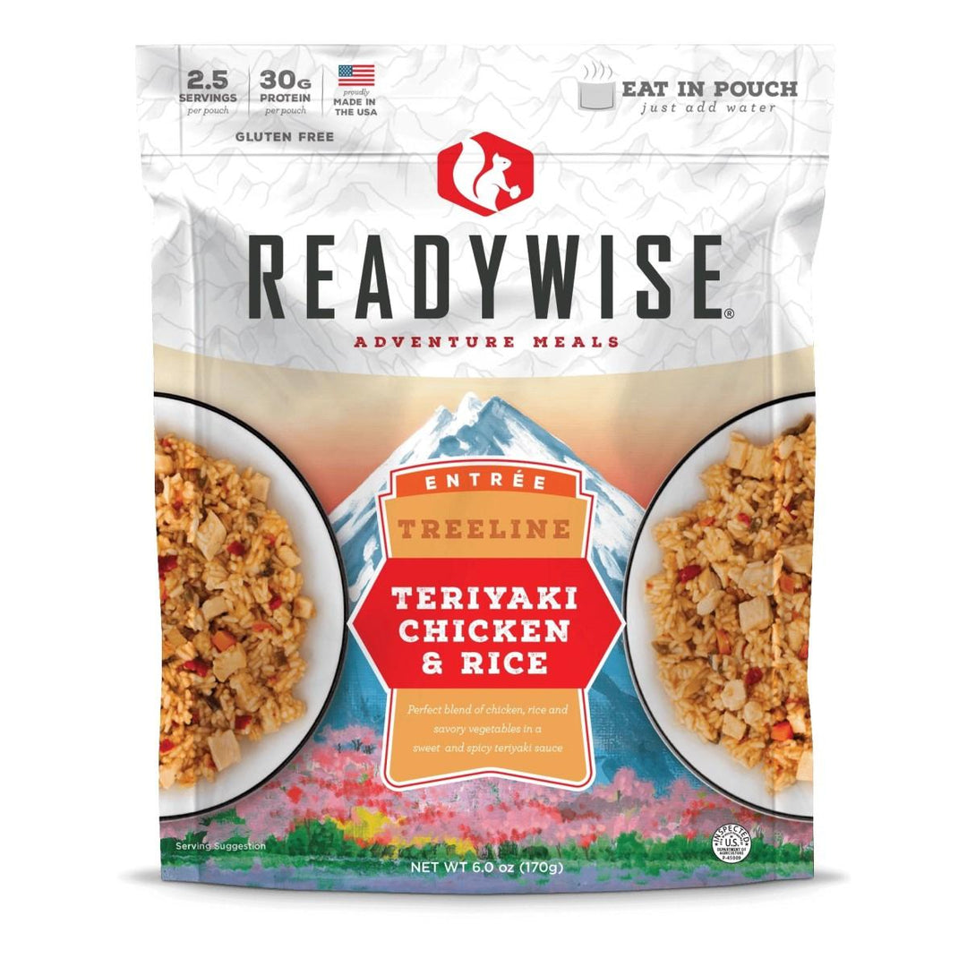 Readywise Treelline Teriyaki Chicken &amp; Rice - POWER FIT SHOP — Powering Preparedness, Health &amp; Home