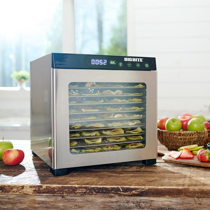 LEM 10 - Tray Stainless Steel Dehydrator - POWER FIT SHOP — Powering Preparedness, Health &amp; Home