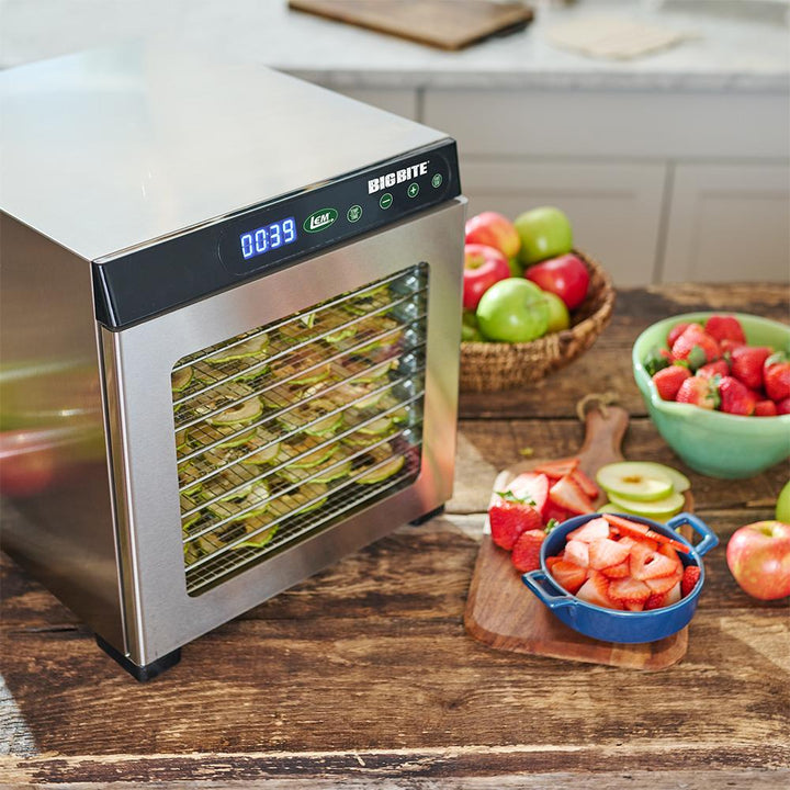 LEM 10 - Tray Stainless Steel Dehydrator - POWER FIT SHOP — Powering Preparedness, Health &amp; Home
