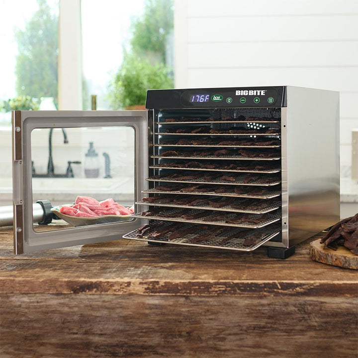 LEM 10 - Tray Stainless Steel Dehydrator - POWER FIT SHOP — Powering Preparedness, Health &amp; Home