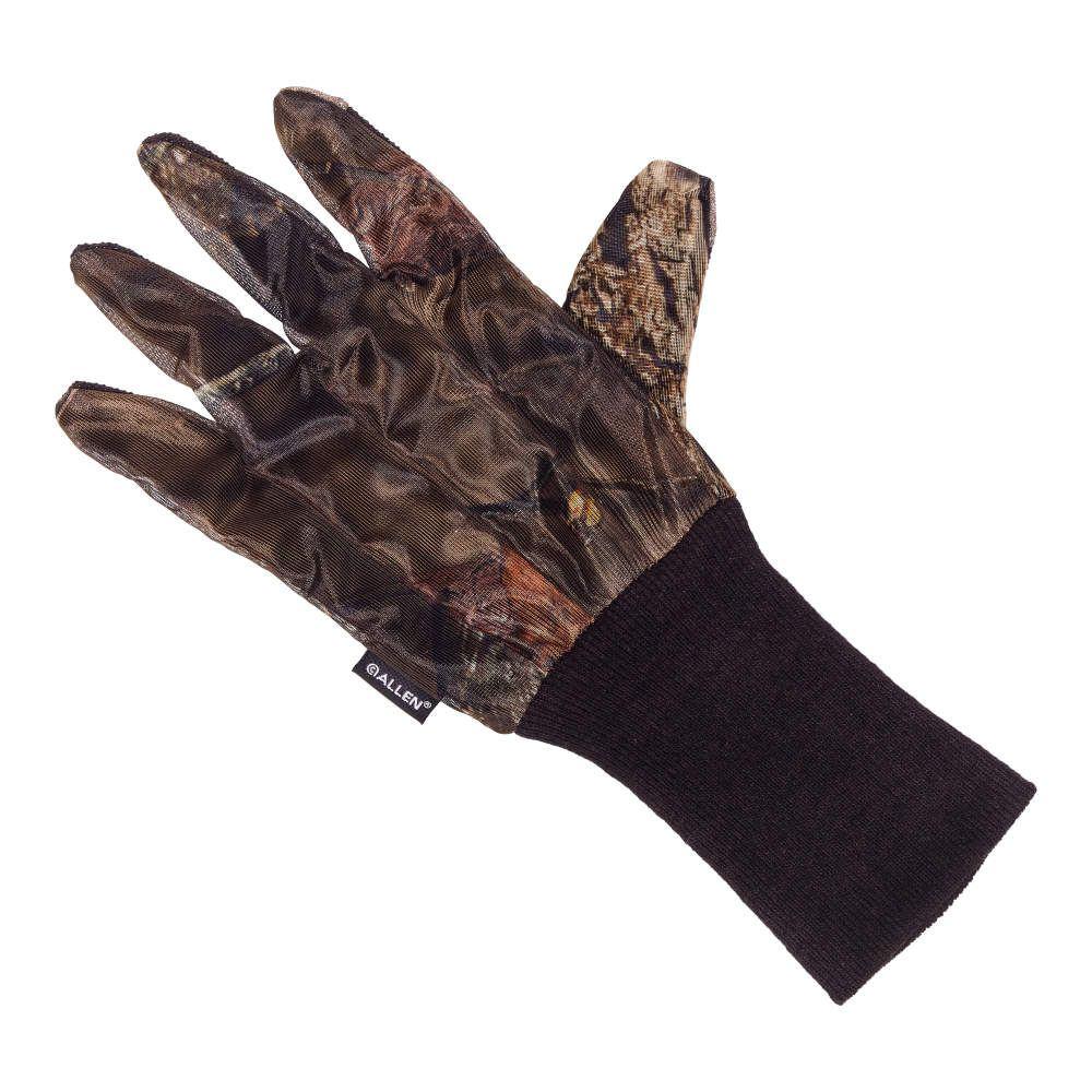 Chattanooga Allen Vanish Mesh Gloves in Mossy Oak Break Up Country, lightweight, breathable hunting gloves with mesh design.