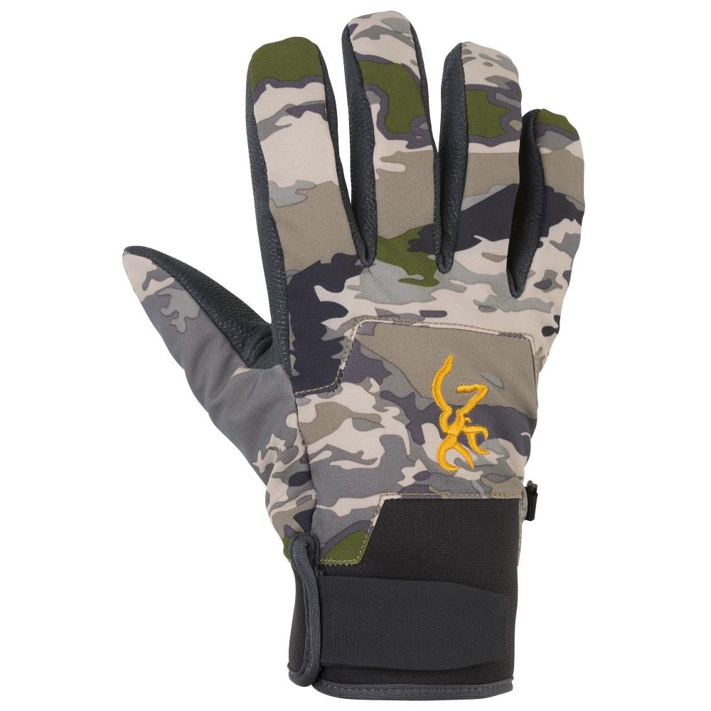 Chattanooga Browning Pahvant Pro Glove in Ovix Camo, waterproof insulated outdoor glove with durable construction.