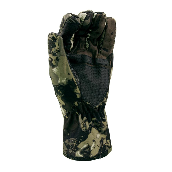 Chattanooga Muddy Outdoors windproof glove veil in Canyon Grey, XL size, showing warm, durable, and comfortable outdoor glove features.