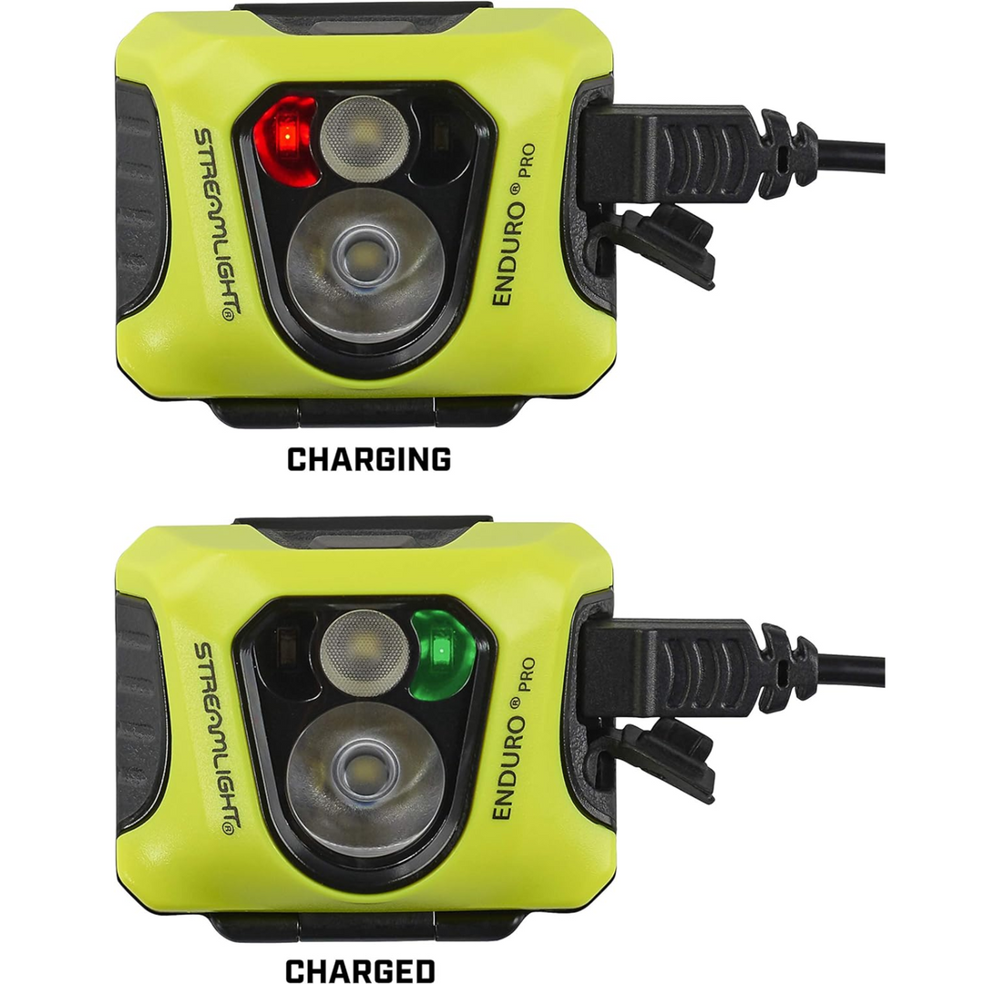 Streamlight Streamlight Enduro Pro USB Multifunction Headlamp with Elastic Head Strap Yellow