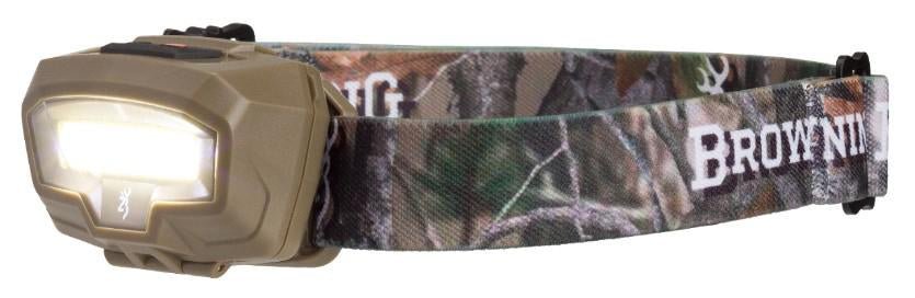 Browning Night Gig Headlamp FDE Bright LED Adjustable Outdoor Light - POWER FIT SHOP — Powering Preparedness, Health &amp; Home
