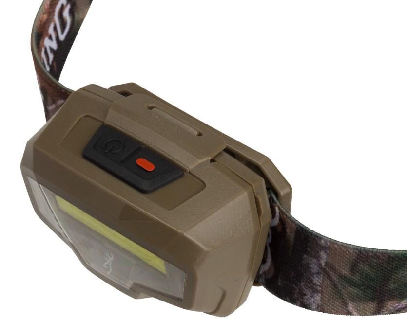 Browning Night Gig Headlamp FDE Bright LED Adjustable Outdoor Light - POWER FIT SHOP — Powering Preparedness, Health &amp; Home