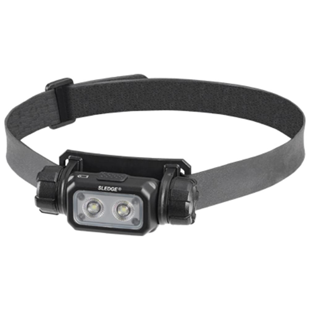 Streamline Sledge Hdlmp Incld 1 SL - B26 batt elstc &amp; rbbr hdstrp Blk 600Lum - POWER FIT SHOP — Powering Preparedness, Health &amp; Home