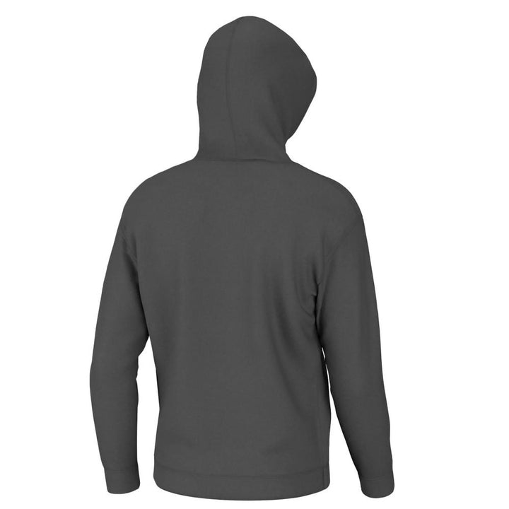 Chattanooga Huk Hukd Up Logo Hoodie in volcanic ash, men&
