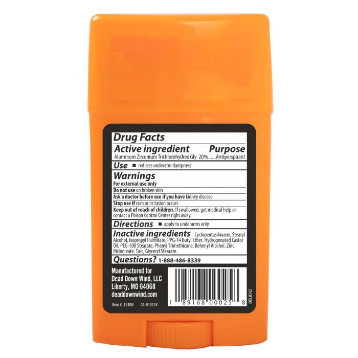 D Down Antiperspirant Deodorant Long Lasting Comfortable Odor Control 2.25 Oz - POWER FIT SHOP — Powering Preparedness, Health &amp; Home