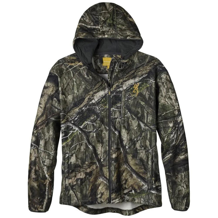 Chattanooga Browning Wasatch Fleece Jacket in Mossy Oak DNA, men&