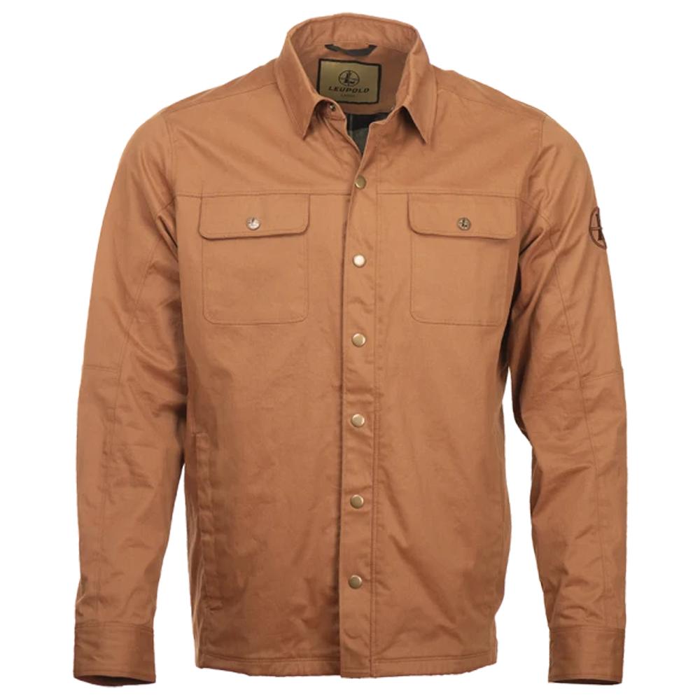 Leupold Canvas Jacket by Chattanooga, durable buckskin outdoor field coat with flannel lining, 2XL size, suitable for outdoor activities.