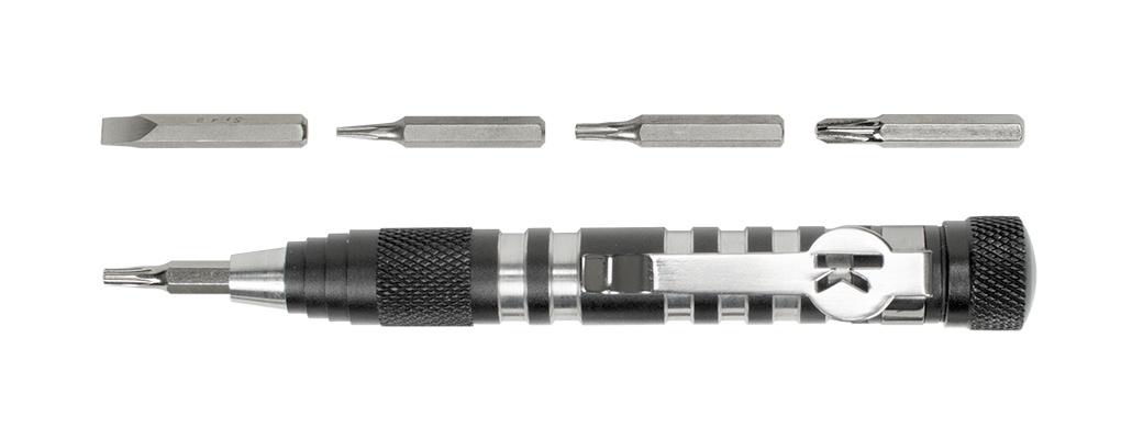 Chattanooga Kershaw TX Tool multi tool with compact design, magnetic bit driver and pocket screwdriver set for knives and edged tools.