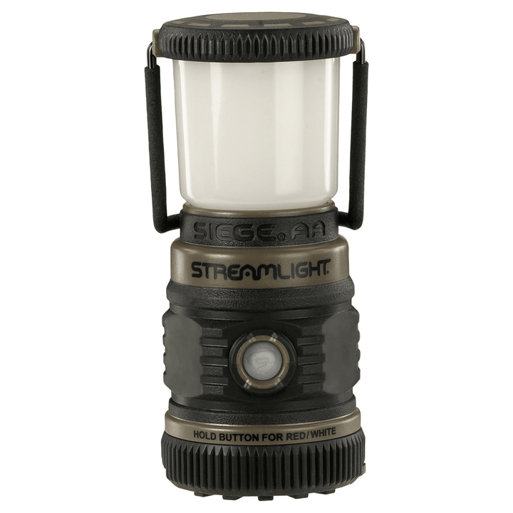 Streamlight Siege 200 Lumen Ultra - Compact AA Alkaline Hand Lantern Coyote - POWER FIT SHOP — Powering Preparedness, Health &amp; Home