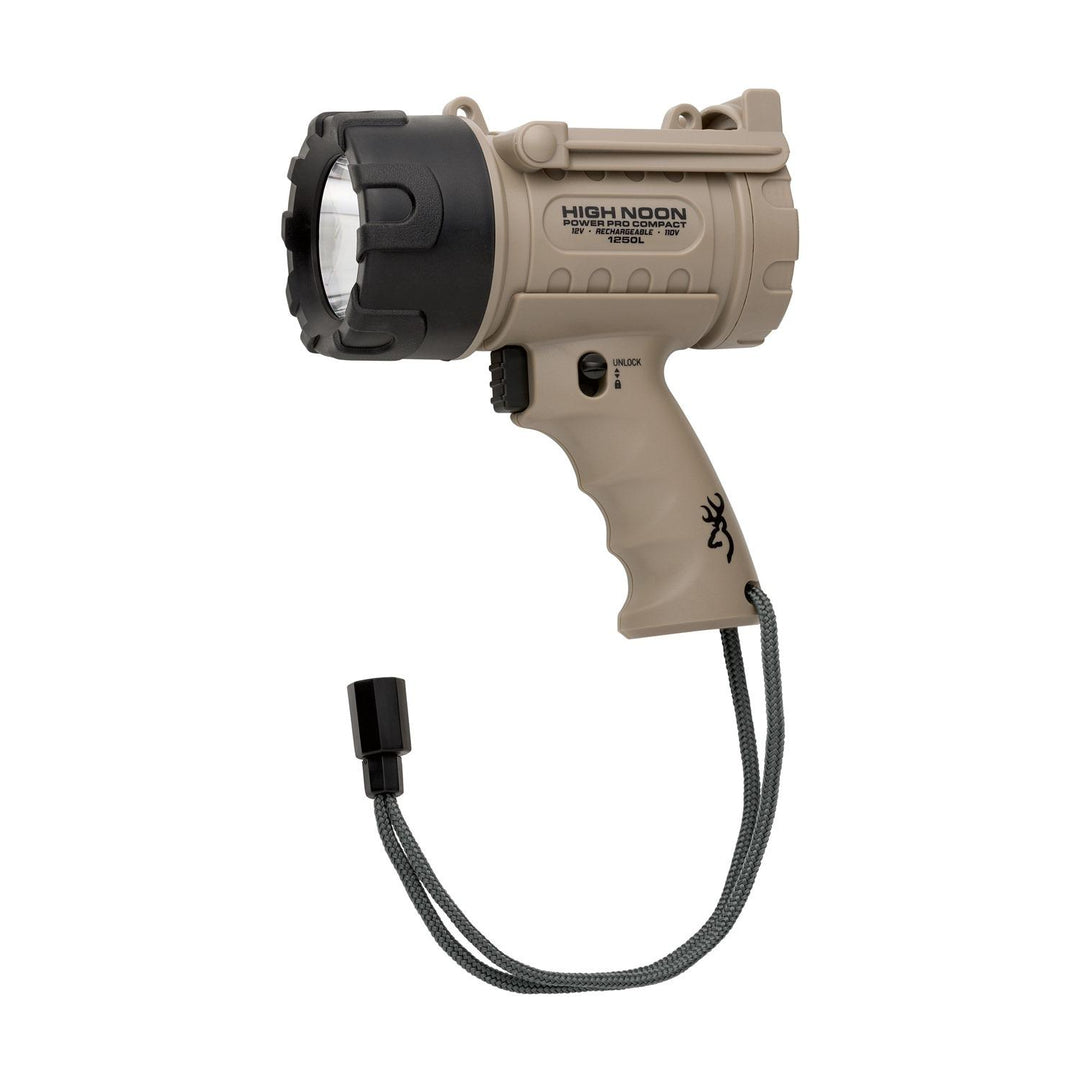 Browning Light Highnoon Power Pro CMPT 1250 Max Lumens - POWER FIT SHOP — Powering Preparedness, Health &amp; Home