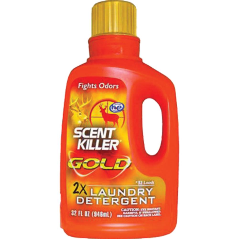 Chattanooga W Research Gold Laundry Detergent 32 Oz, premium unscented fabric care wash in a white bottle with label.