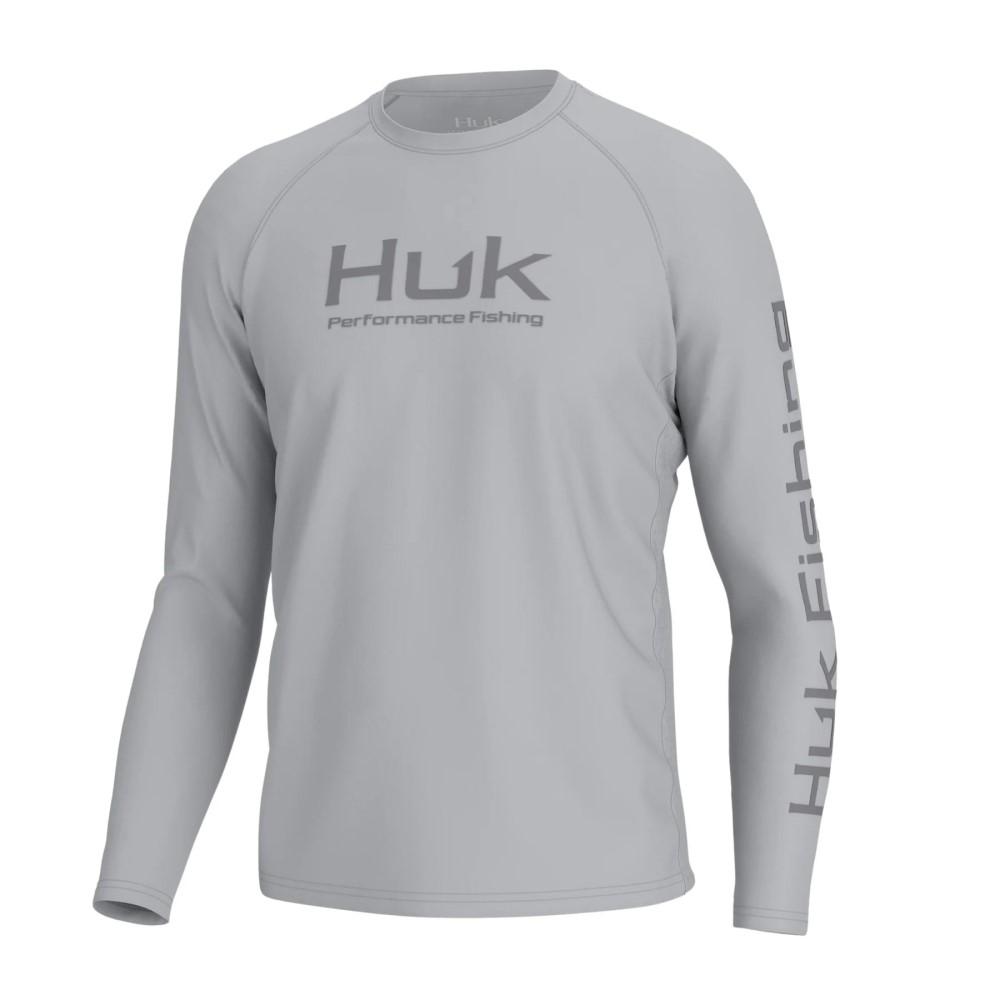 HUK VENTED PURSUIT HARBOR MIST LS S - POWER FIT SHOP — Powering Preparedness, Health &amp; Home