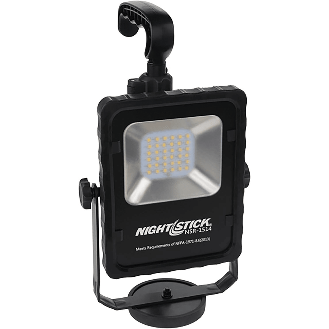 Nightstick NSR - 1514C Rechargeable Led Area Light Kit One Size Black - POWER FIT SHOP — Powering Preparedness, Health &amp; Home