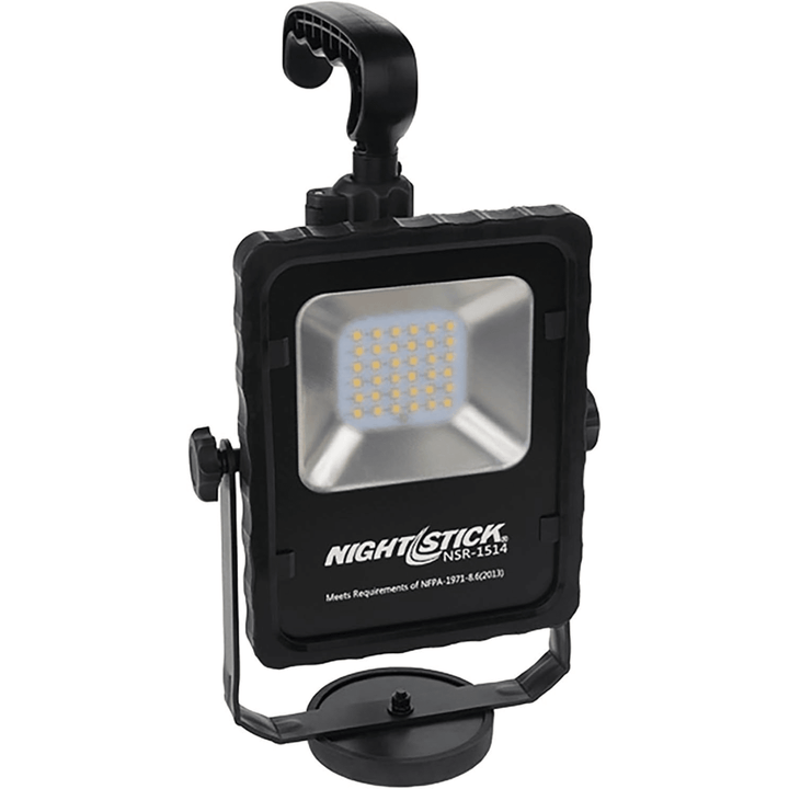 Nightstick NSR - 1514C Rechargeable Led Area Light Kit One Size Black - POWER FIT SHOP — Powering Preparedness, Health &amp; Home