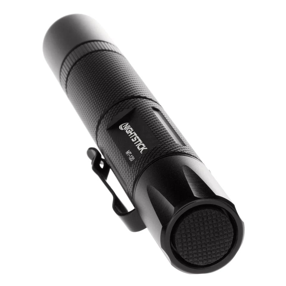 Nightstick Mini Tac Flashlight 140 LM Black Compact Durable Pocket Carry Light - POWER FIT SHOP — Powering Preparedness, Health & Home