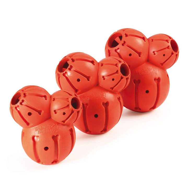 Large PetSafe Sportsmen Barnacle dog chew toy and interactive puzzle designed for large dogs, made by Chattanooga Map.