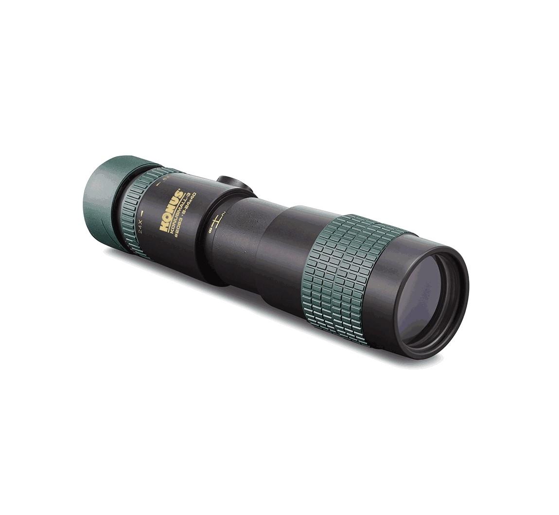 Chattanooga Konus Mall 3 Zoom Monocular 8x24x40mm with adapter for portable outdoor viewing and nature observation.
