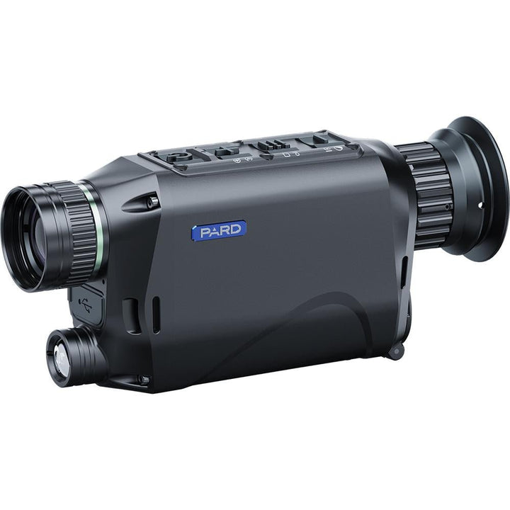 Chattanooga Pard NV009 night vision monocular handheld infrared viewing device with HD display in black, used for low-light observation.