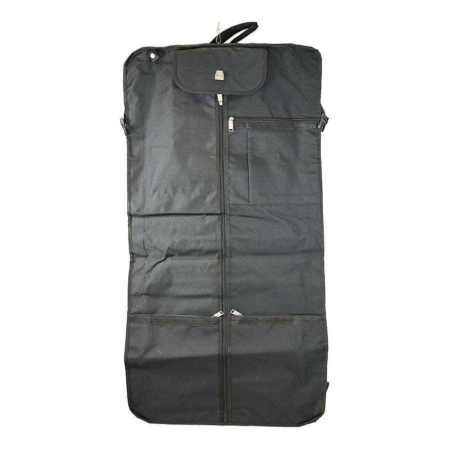 Natchez Silvana Garment Carrier Black Travel Bag For Clothes Storage - POWER FIT SHOP — Powering Preparedness, Health &amp; Home