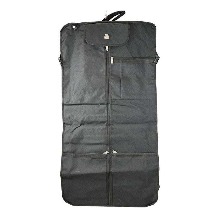 Natchez Silvana Garment Carrier Black Travel Bag For Clothes Storage - POWER FIT SHOP — Powering Preparedness, Health &amp; Home