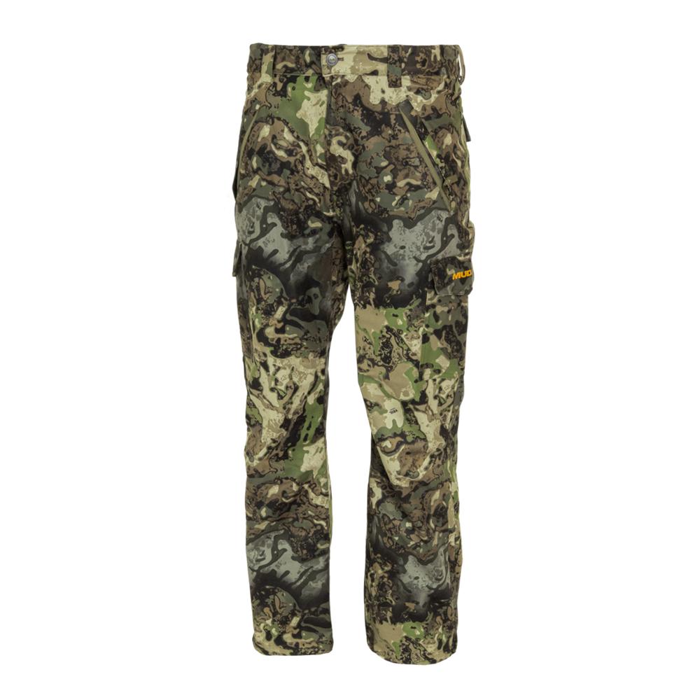Chattanooga Muddy TRX lightweight rain pants in Veil Canyon Hybrid L waterproof outdoor apparel, shown in a natural outdoor setting.