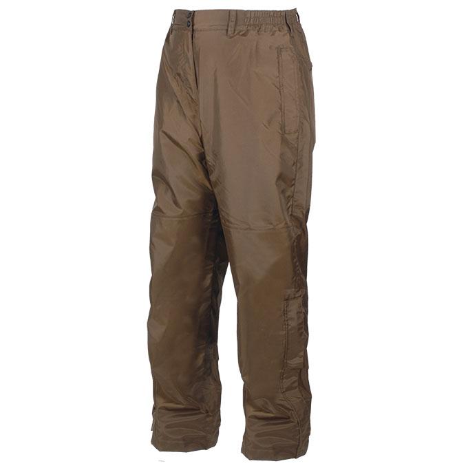 Chattanooga Nite Lite Elite non-insulated brown pants, durable and lightweight, in size 2XL, shown on a model.
