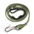 Chattanooga Momarsh adjustable dog leash in Cypress Green, made of durable nylon, designed for a comfortable fit.