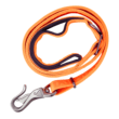 Chattanooga Momarsh adjustable orange dog leash made of durable nylon, designed for comfort and secure fit during walks.