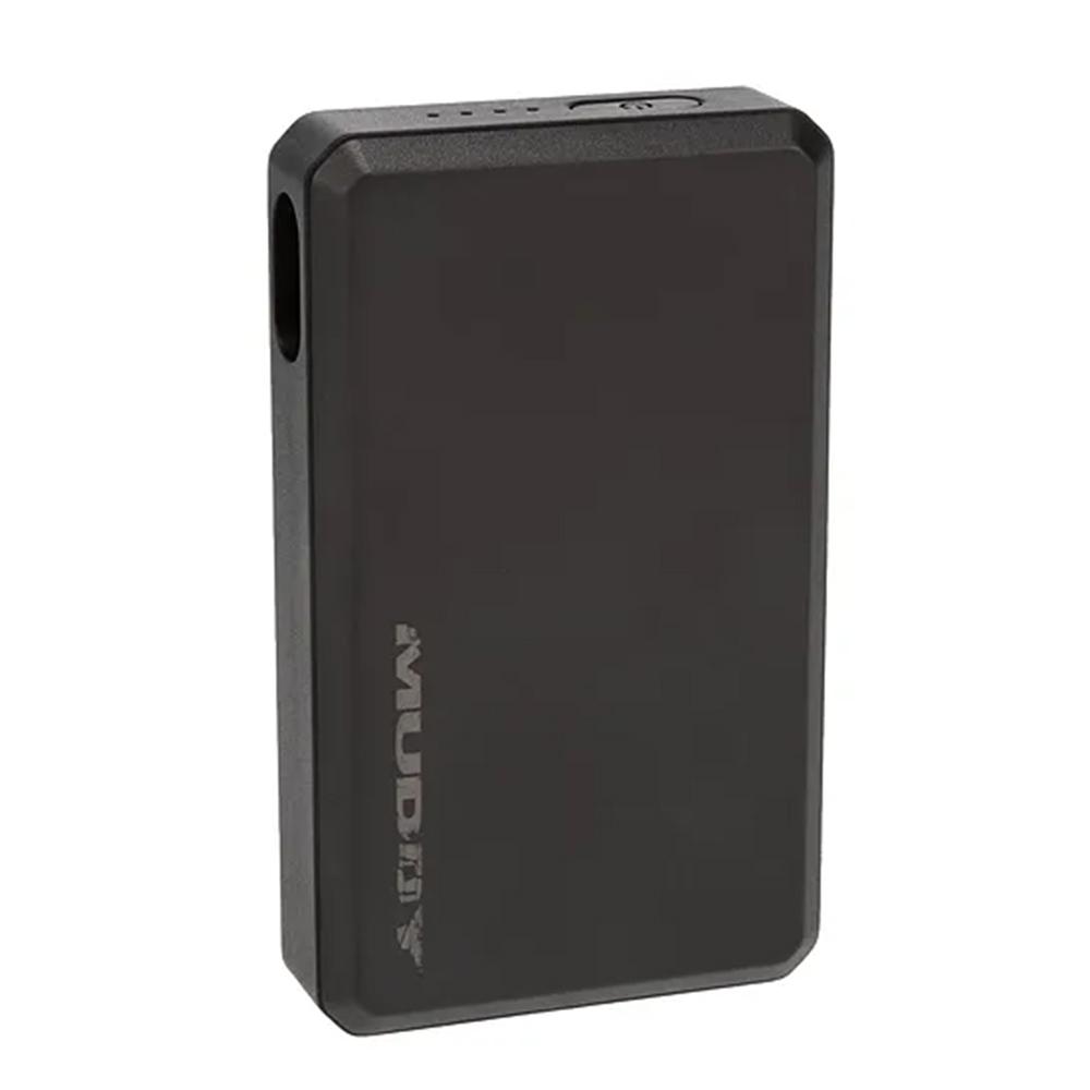 Chattanooga Muddy Outdoors 3.7V 3500mAh rechargeable power bank with extra battery capacity, portable and compact for outdoor use.