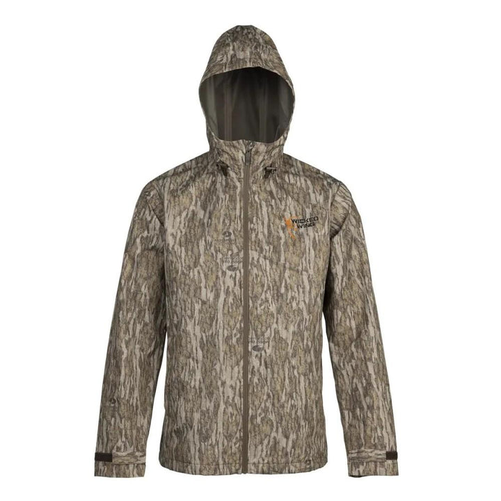 Browning Rain Shell Jacket Mossy Oak Bottomland S Waterproof Outdoor Wear - POWER FIT SHOP — Powering Preparedness, Health &amp; Home