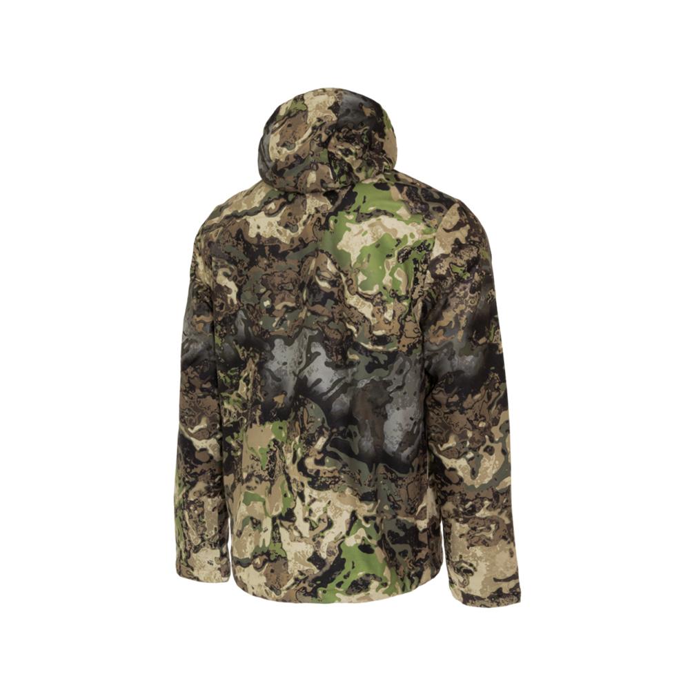 Chattanooga Muddy TRX lightweight rain jacket in Veil Canyon hybrid size small, rain gear designed for outdoor protection.
