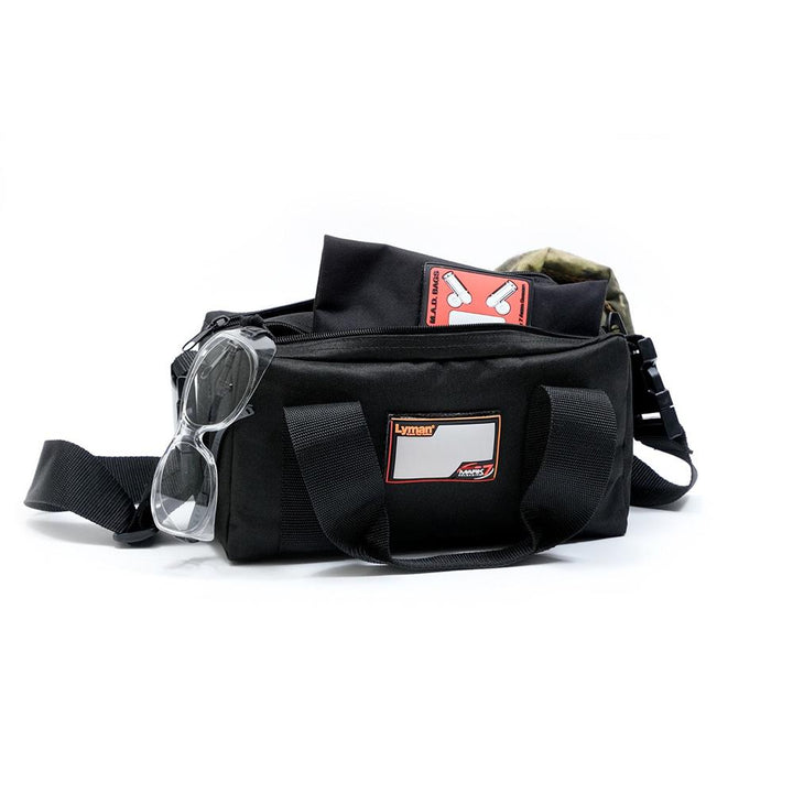 Lyman Mark 7 Black Bag Durable Nylon Carry Case with Shoulder Strap - POWER FIT SHOP — Powering Preparedness, Health &amp; Home
