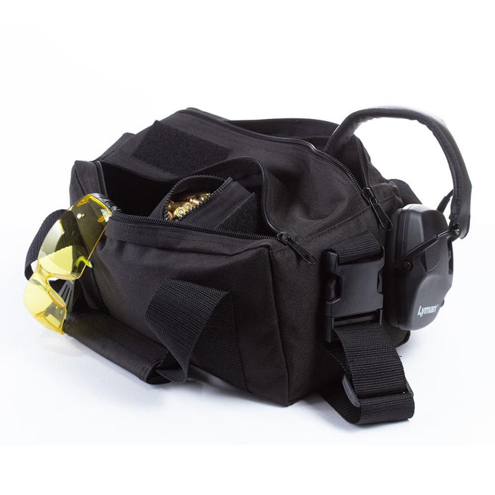 Lyman Mark 7 Black Bag Durable Nylon Carry Case with Shoulder Strap - POWER FIT SHOP — Powering Preparedness, Health &amp; Home