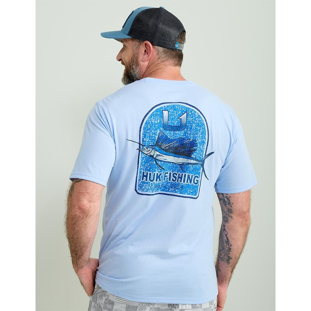 HUK KC BADGE SERIES TEE WINDSURFER SS S - POWER FIT SHOP — Powering Preparedness, Health &amp; Home