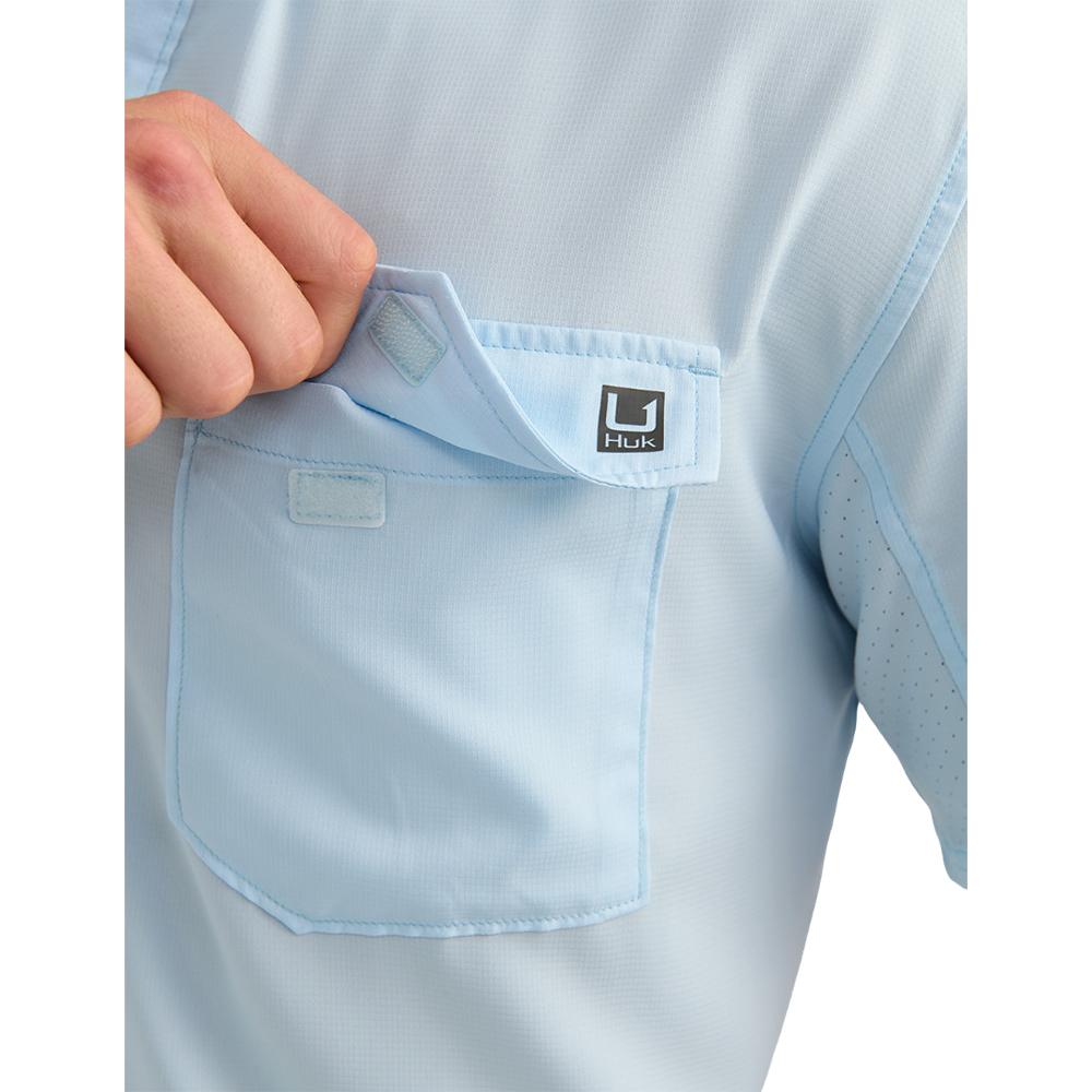 HUK Tidepoint Short Sleeve Shirt Coastal Drift Lightweight Casual Top Size XXL - POWER FIT SHOP — Powering Preparedness, Health &amp; Home