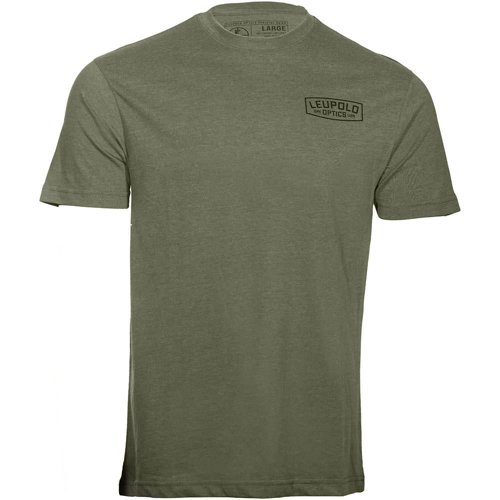 Leupold Badge Tee Light Olive L - POWER FIT SHOP — Powering Preparedness, Health & Home